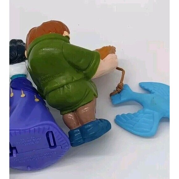 Vintage 1996 Disney Hunchback Notre Dame Burger King 2pc Lot Esmeralda Quasimodo - Picture 6 of 13